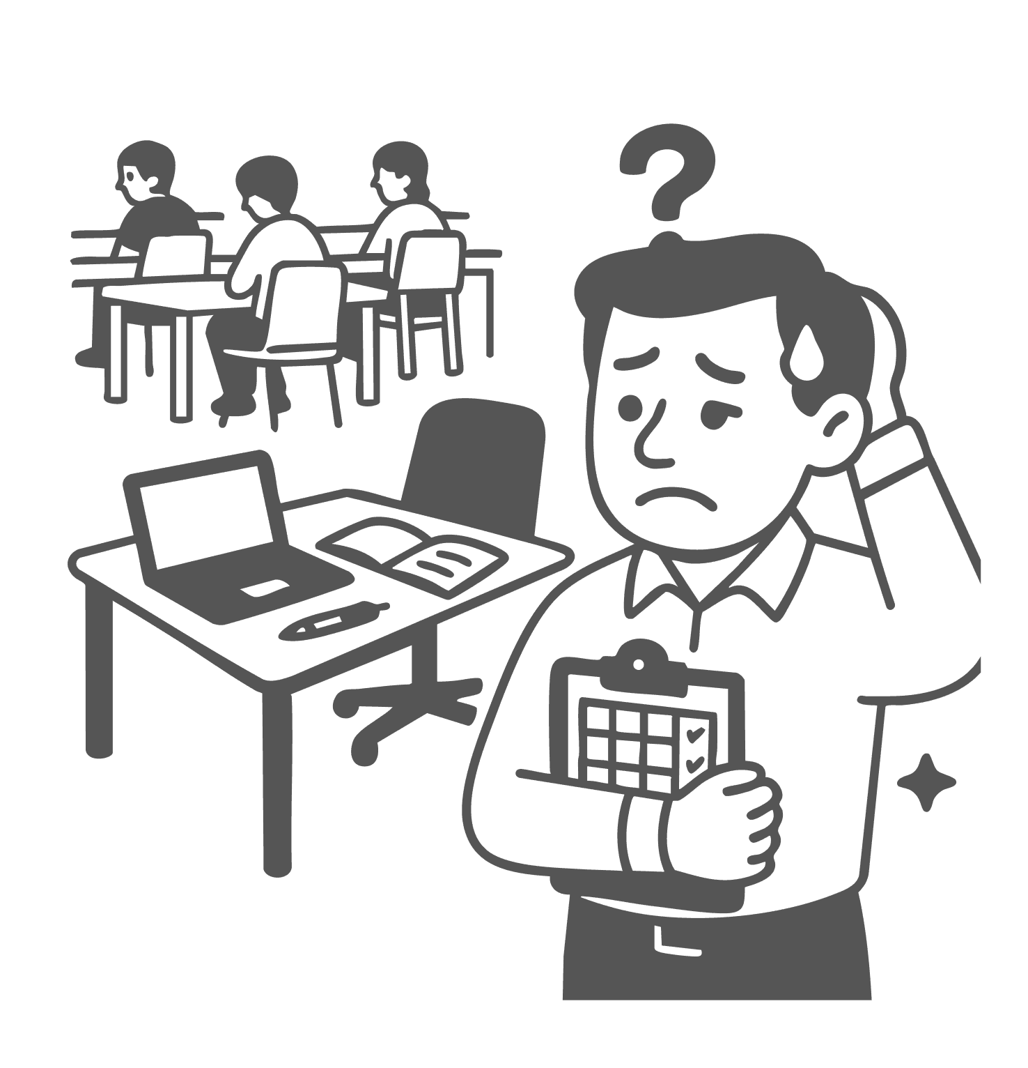 관리형 독서실 도입 전 문제점 - 우리 아이 지금 어디? <T/><M/>답 못하는 독서실