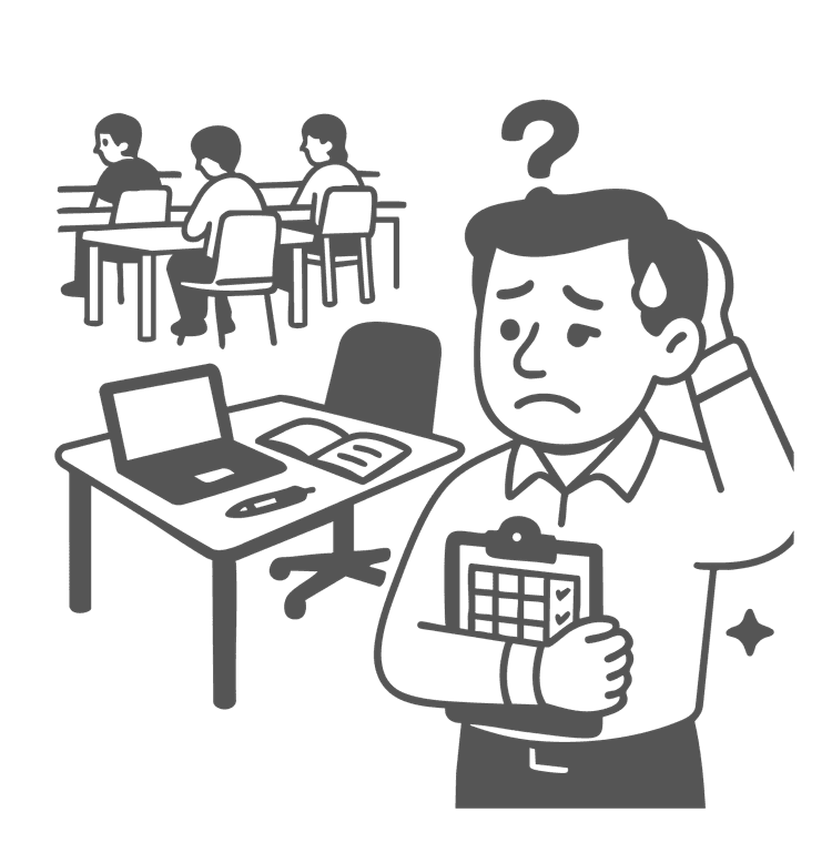 관리형 독서실 도입 전 문제점 - 우리 아이 지금 어디? <T/><M/>답 못하는 독서실